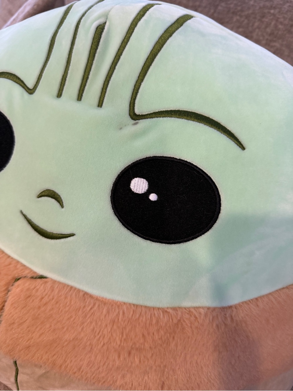 JUMBO 20" XL Star Wars Grogu Baby Yoda Squishmallows Plush Kellytoy
Disney Q042 - Picture 7 of 7